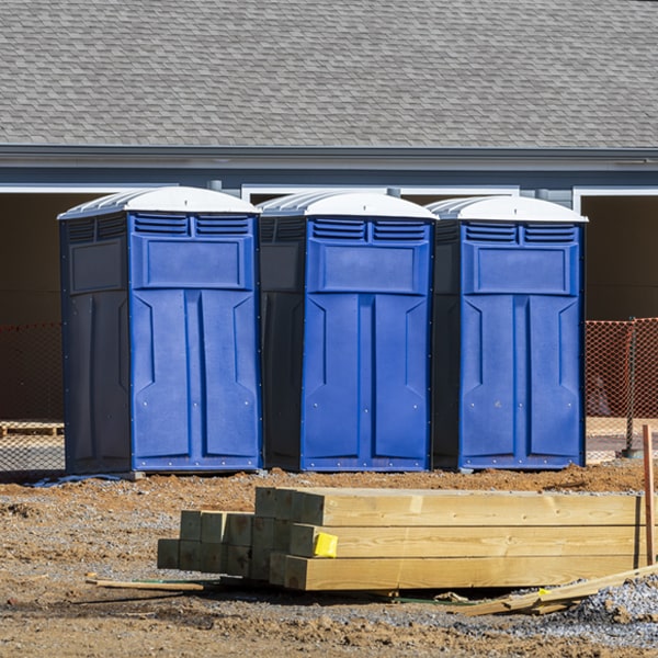 how do you ensure the portable toilets are secure and safe from vandalism during an event in Lakeville NY